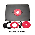 Новинка 2024! Пластина для установки фрезера 298 х 235 х 10 мм HPL Woodwork RPW03 RPW-03