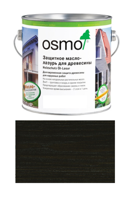 Защитное масло-лазурь для древесины для наружных работ OSMO 712 Holzschutz Ol-Lasur Венге 0,125 л Osmo-712-0,125 12100050