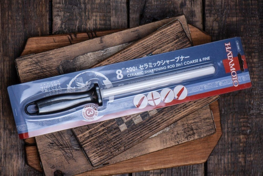 ХИТ! Мусат Hatamoto длина 203 мм из циркониевой керамики Tojiro HD-1230C