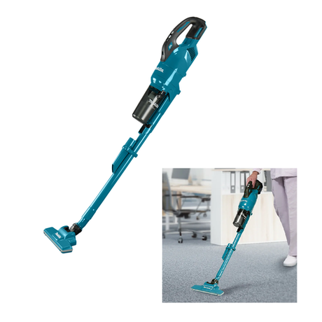 Новинка! Аккумуляторный пылесос Makita DCL 286 FZ серия LXT BL 18В, 100 Вт, циклон, 18 кПа, бак 0,25 л, для сухой уборки машины, дома DCL286FZ