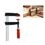 Новинка! Струбцина чугунная 400/120, 5.5 кН, деревянная ручка BESSEY BE-TPN40S12BE