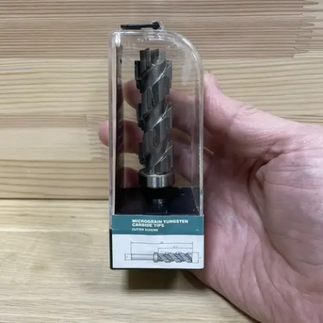 Новинка! Фреза обгонная КУКУРУЗА PROCUT верхний подшипник D21 x 63,5 x 114 S12 KVT-002