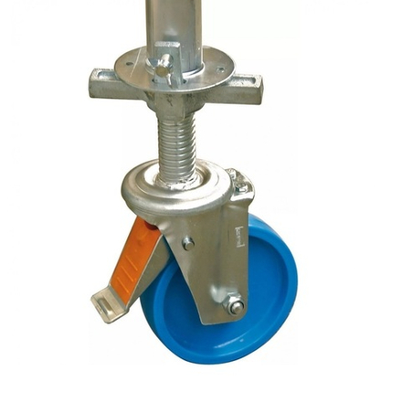 Комплект роликов 4 шт D 150 мм регулируемые по высоте до 115 мм Krause 914309