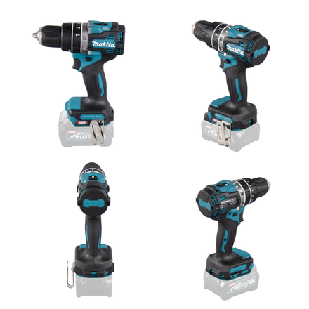 Аккумуляторная ударная дрель - шуруповерт ударная Makita BL XPT, XGT 40В, Max D сверления металл 13 мм, дерево 38 мм HP002GZ