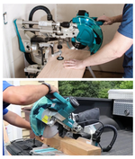Новинка! Торцовочная пила Makita 1,51 кВт, диск 260/30 мм с протяжкой и лазером, Глубина пропила 90/45 град 91 мм, Ширина пропила 90 и 45 град.279/197 и 91/91 мм LS1019L