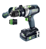 Аккумуляторная ударная дрель - шуруповёрт QUADRIVE TPC 18/4 5,0/4,0 I-Plus FESTOOL 577651