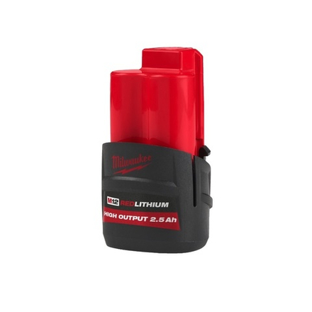 Аккумулятор M12 HB2.5 High Output Li-ion, емкость 2,5 Ач MILWAUKEE 4932480164