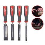 ХИТ! Набор плоских стамесок 4 шт 6, 12, 19, 25 мм Milwaukee 4932479897