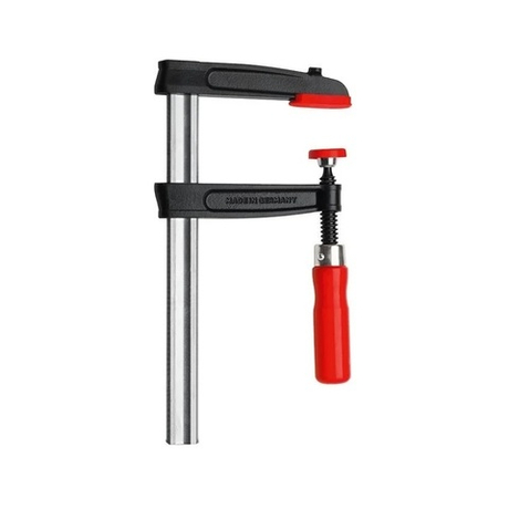 Новинка! Струбцина чугунная 500/140, 5.5 кН, деревянная ручка BESSEY BE-TPN50S14BE