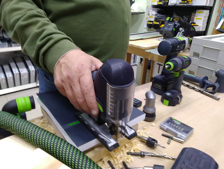 Маятниковый лобзик аккумуляторный FESTOOL CARVEX PSC 420 HPC 4,0 EBI-Set (быстрозарядное устройство TCL 6, аккумулятор BP 18, систейнер с оснасткой) 576523