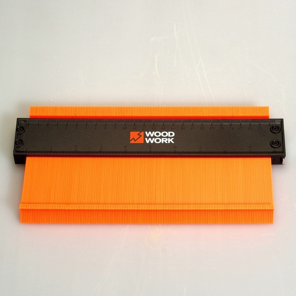 ХИТ! Шаблон для копирования контура 250 х 130 мм Woodwork GRT-250