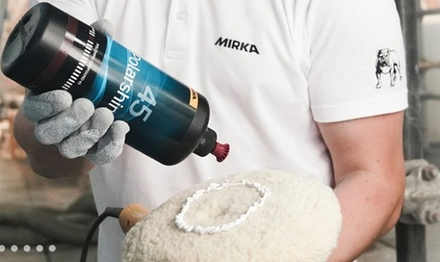 ХИТ! Полировальная паста MIRKA Polarshine 45 1 л 7994510111