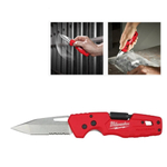 Нож складной 5 в 1 Folding Knife FASTBACK оснащен раскладным держателем для бит 1/4 Hex, двусторонней битой PH2 и SL5.5 MILWAUKEE 4932492454