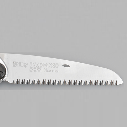 ХИТ! Пила японская универсальная складная Pocketboy 130 мм 10 зуб / 30 мм в пластиковом чехле KSI534013 Silky М00002541