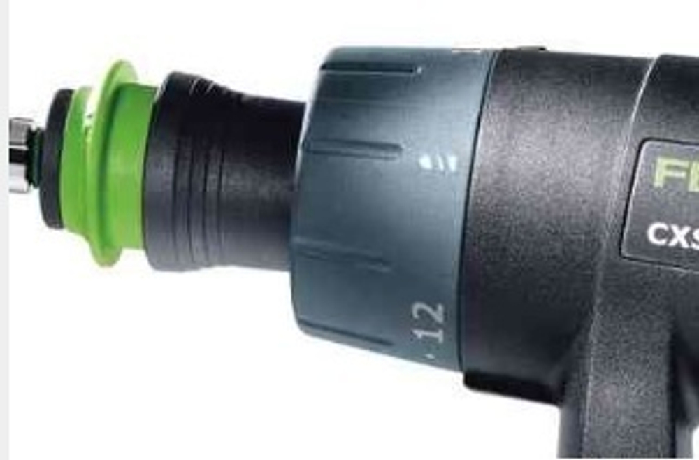 ХИТ! Аккумуляторная дрель-шуруповёрт FESTOOL CXS 10,8 В 2,6-Set с 2 шт Аккумуляторами, Устройством быстрозарядным ПЛЮС Насадка угловая 576093