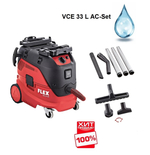 ХИТ! Пылесос профессиональный мощный 1,4 кВт класс L, бак 30 л автоматическая очистка фильтра VCE 33 L AC-Set FLEX 465674