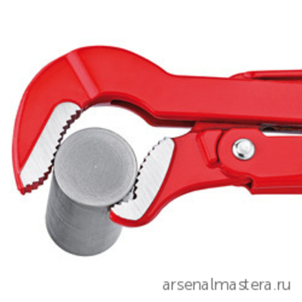 Ключ трубный 1" 320 мм (Клещи трубные), S-образные губки, зев 42 мм KNIPEX KN-8330010