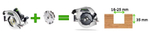 Дисковая пила в систейнере SYS3 M 437 FESTOOL HK 85 EB-Plus 576147