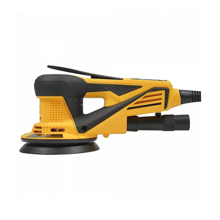 ХИТ! Электрическая эксцентриковая шлифовальная машинка ручная Schtaer с пылеотводным шлангом и тормозом тарелки 230 В 0,35 кВт диск 125 мм эксцентрик 2,5 мм SCH-01-125-2.5