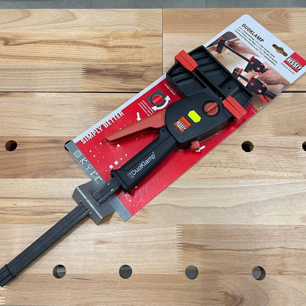 ХИТ! Струбцина для работы одной рукой DuoKlamp DUO BESSEY BE-DUO30-8