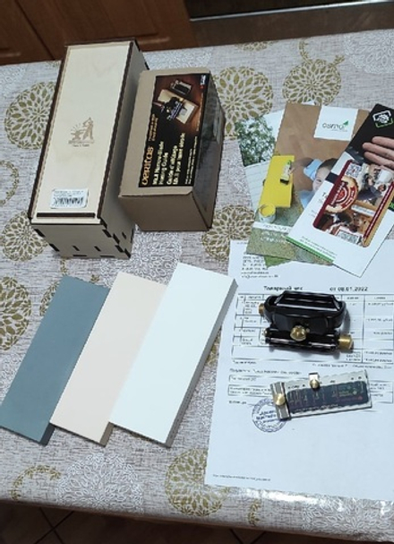 СУПЕР ХИТ! Набор заточной ПЕТРОГРАДЪ N 6 для столярных инструментов 3 камня 800, 4000 и 6000 грит 200 х 70 х 20 мм РН Набор N6: 800, 4000, 6000 М00017963