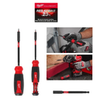 АКЦИЯ RED STRIKE -23%! Отвертка универсальная SHOCKWAVE 14 в 1, деpжaтeль бит 1/4 дюйма подхoдит для электроинстpумента MILWAUKEE 4932498174