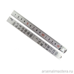 ХИТ! Линейка стальная матовая Shinwa PickUp 60 см шкала - в см  13137 М00010163