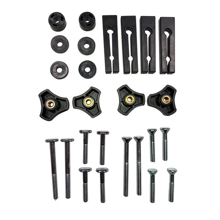 ЗИМА ДЕШЕВЛЕ ХИТ! Прижим гребенчатый 2 шт пластиковые Woodwork SPH-002