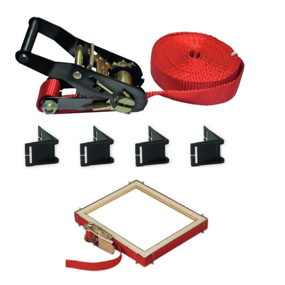 ХИТ! Зажим ленточный 5 м Hold All Strap Clamp нагрузка до 800 кг Piher 30013 М00006355