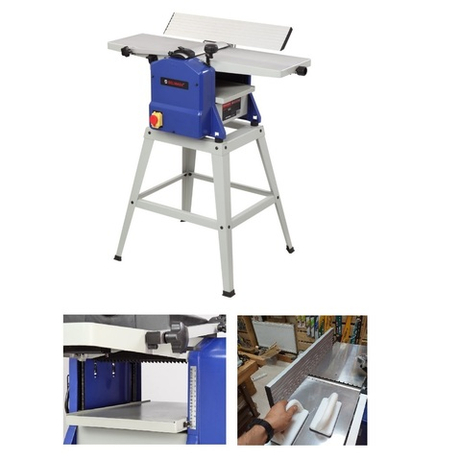Станок фуговально - рейсмусовый 1,8 кВт 230 В с подставкой, толкателями, ножами. Тип электродвигателя Коллекторный BELMASH JT-2 254/120 S092A