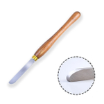 Новинка! Резец токарный циклевочный c закругленным краем HSS Scraper Bowl Finishing, 25 мм / 10 мм, рукоять 354 мм Crown М00005025