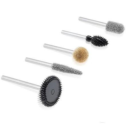 Шлифовальные головки набор 5 шт хвостовик 3,1 мм Kutzall М00020950