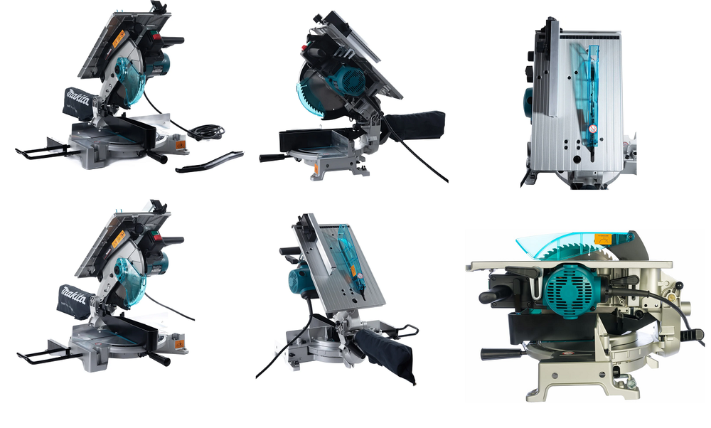 Новинка! Комбинированная торцовочная пила Makita 1,65 кВт, диск 260/30 мм, глубина пропила 90° 93 мм, 2 в 1 торцовка и распиловочный станок LH1040