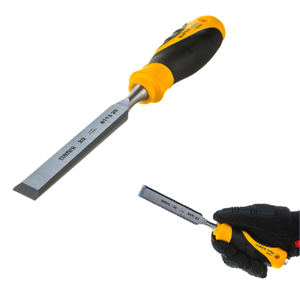 Новинка! Профессиональная стамеска плоская с ручкой NAREX SUPER 2009 LINE PROFI 20 мм 811320