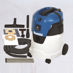 Новинка! Универсальный пылесос Makita 25 л, класс пыли L, сухая и влажная уборка, можно подключить электроинструмент до 2,6 кВт VC2512L
