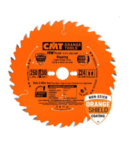 Диск пильный ультратонкий 184 x 30 x 1,7 / 1,1 20гр 10гр ATB плюс 8гр SHEAR Z24 CMT 271.184.24M