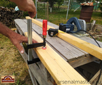 ХИТ! Струбцина из ковкого чугуна TPN с надежной деревянной ручкой BESSEY BE-TPN20B8BE
