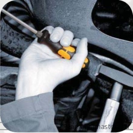 Набор 6 предметов ОТВЕРТКИ силовые с подставкой, PZ 1 x 80 / 2 x 100, SL 0.6 x 3.5 x 80 / 0.8 x 4.5 x 90 / 1 x 5.5 932 / 918 / 6 018287 WERA Kraftform Plus WE-018287