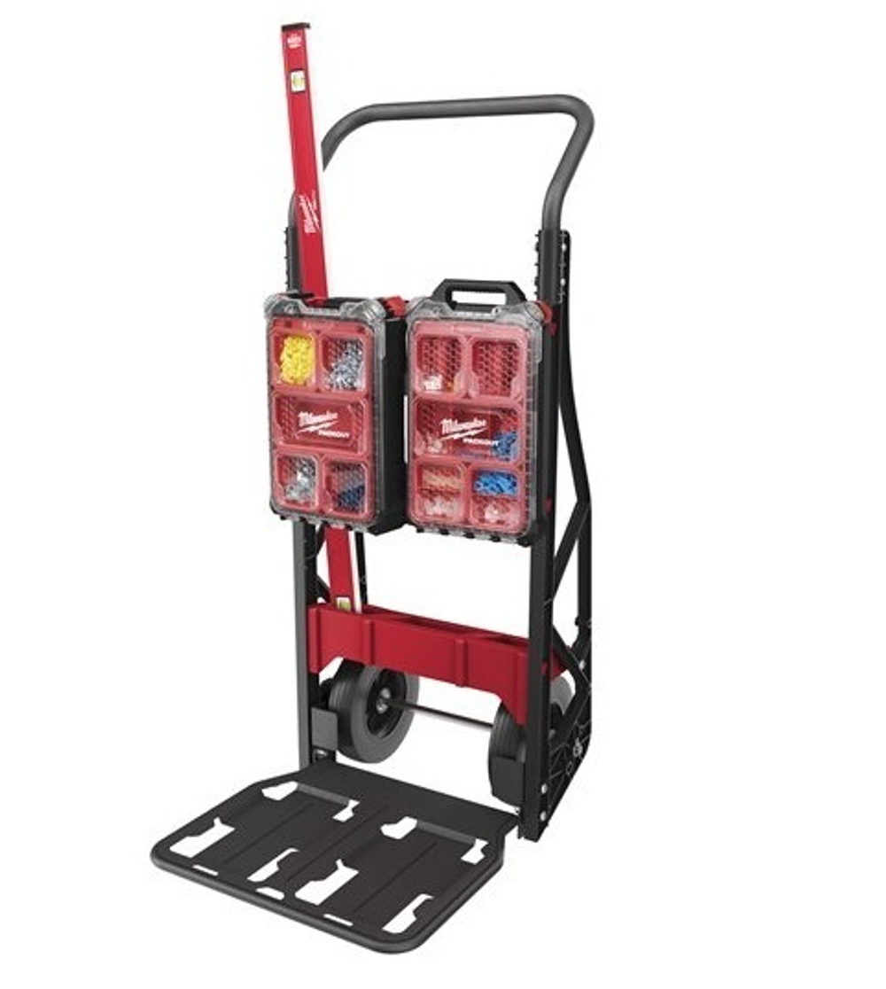 ХИТ! Тележка на двух колесах MILWAUKEE Packout 2 Wheeled Cart  грузоподъемность 180 кг 4932472131