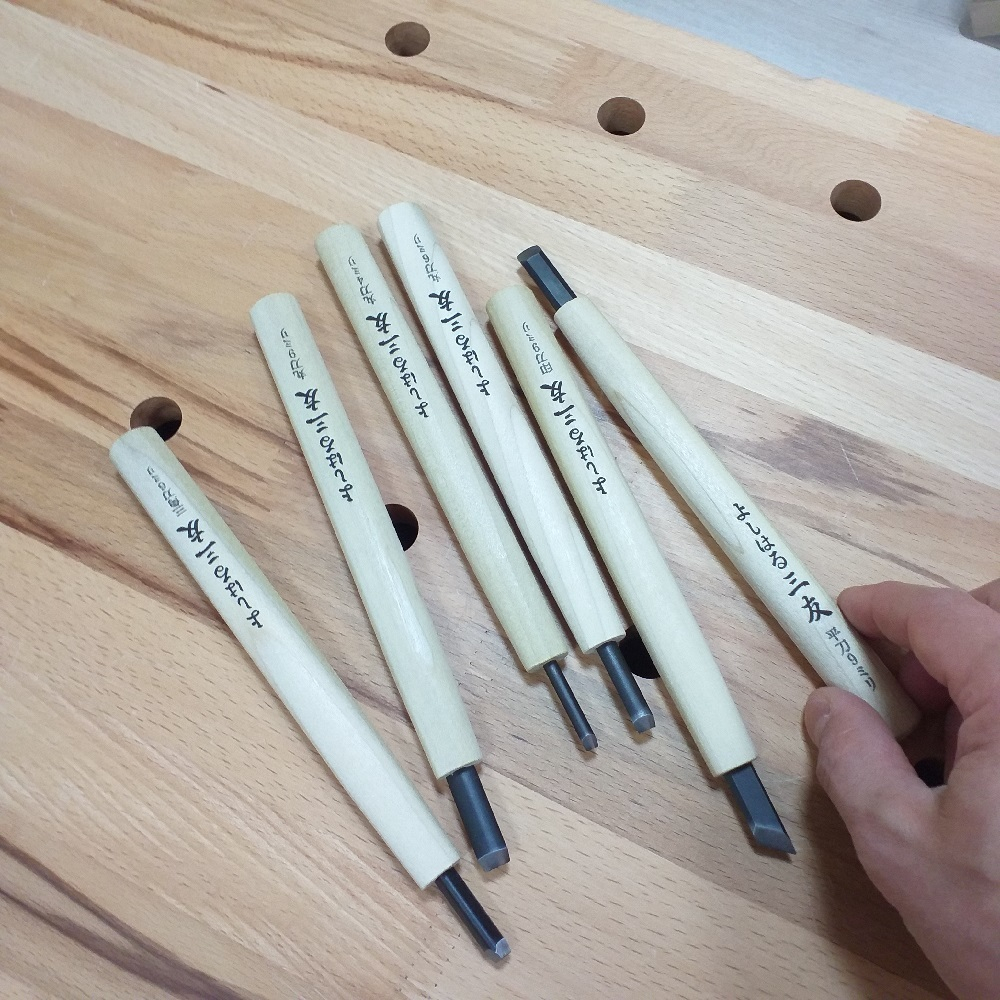 ХИТ! Набор японских резцов профессиональных Miki Tool Y-6 М00013799