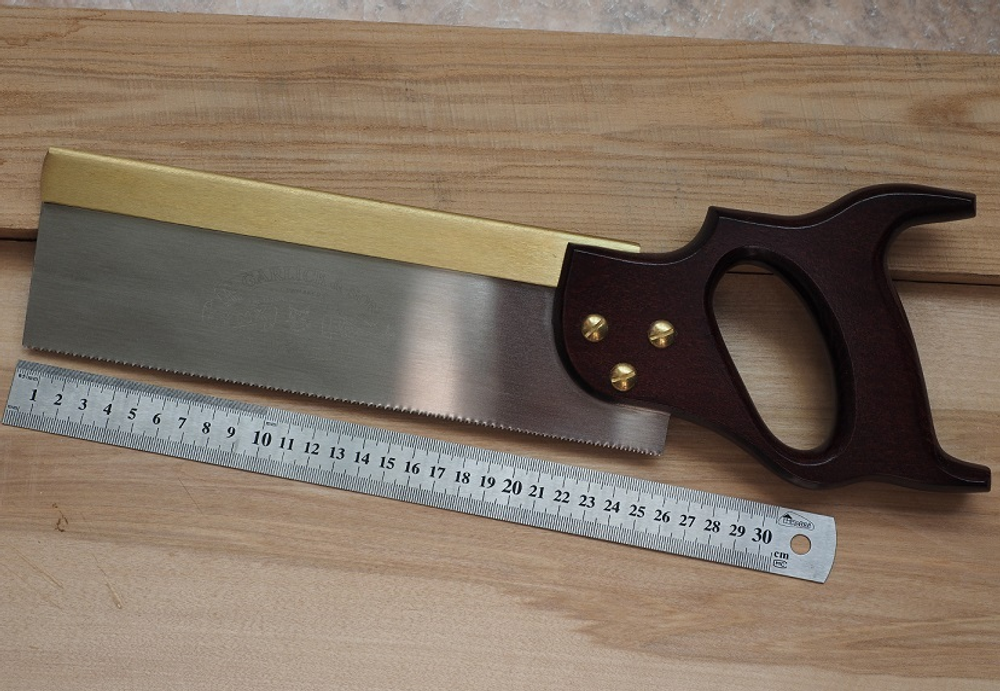 ОСЕННИЕ ЦЕНЫ ХИТ! Английская пила столярная обушковая Garlick/Lynx Tenon Cross Cut 254 мм / 10 дюйм TF LTB10 Thomas Flinn М00005117