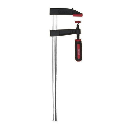 ХИТ! Струбцина из ковкого чугуна F- образная 400 х 80 Усилие прижима до 270 кг DIN5117 WOODWORK FCB-4080