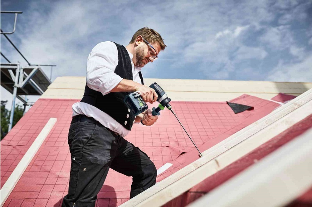 Аккумуляторная дрель - шуруповёрт FESTOOL QUADRIVE TDC 18/4 I-Basic 575601