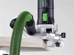 Модульный кромочный фрезер 720 В FESTOOL MFK 700 EQ-Plus с Упором боковым и кожухом пылесборником в систейнере 576240