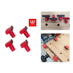 ХИТ! Набор из 4 шт Верстачные упоры для отверстия 19 мм (3/4 д) Woodwork PCH-BD4