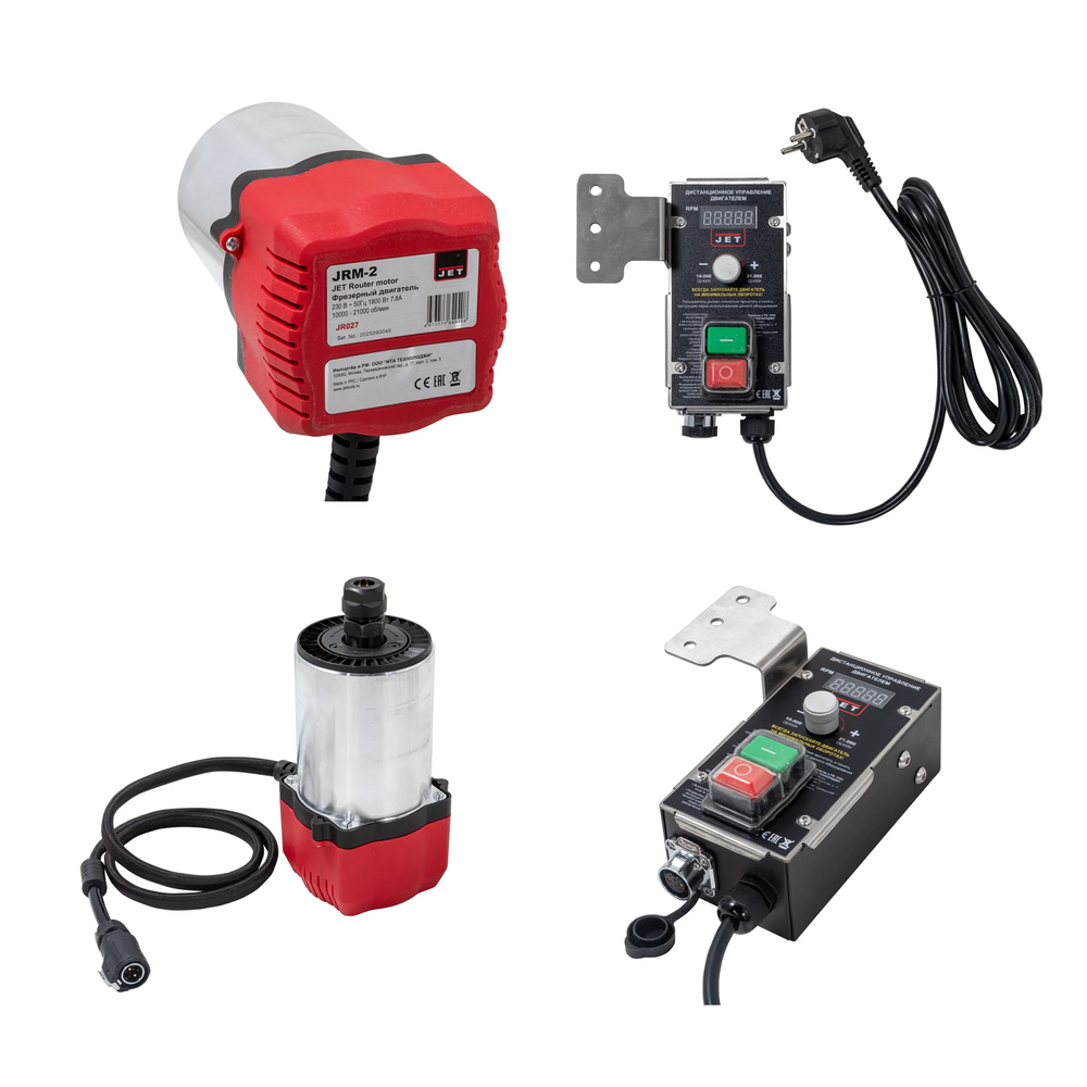 Новинка! Двигатель фрезерный универсальный JET JRM-2 1,8 кВт 220В JR027
