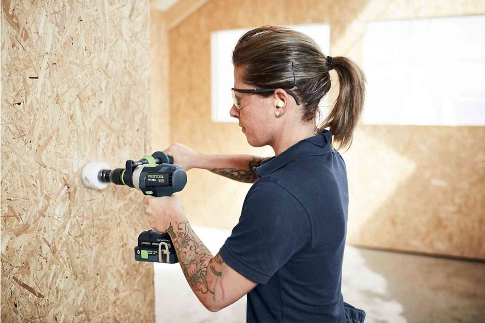 ХИТ! Аккумуляторная ударная дрель - шуруповёрт FESTOOL QUADRIVE TPC 18/4 I-Basic 575604