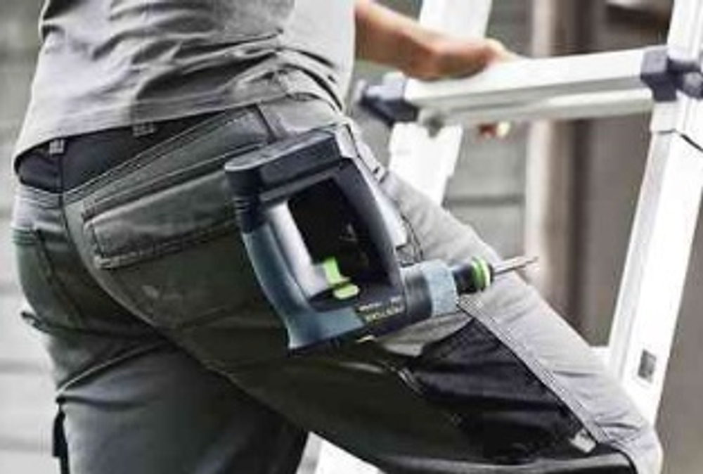 ХИТ! Аккумуляторная дрель-шуруповёрт FESTOOL CXS 10,8 В 2,6-Set с 2 шт Аккумуляторами, Устройством быстрозарядным ПЛЮС Насадка угловая 576093