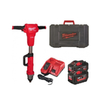УДОБНЫЙ КОМПЛЕКТ! В кейсе M18 FUEL FHIWF1R-122С: Аккумуляторный ударный гайковерт FHIWF1R-0С ПЛЮС 2 шт Аккумулятор HB12.0 Ач, Быстрозарядное устройство M12-18 FC Milwaukee 4933493141