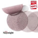 ХИТ! Шлифовальные круги 50 шт SUN NET X313T 150 мм на липучке сетка P 120 Sunmight 82208-50